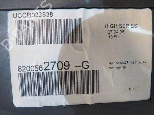 Quadrante Quadrante RENAULT CLIO III (BR0/1, CR0/1) 1.5 dCi (BR17, CR17) (86 hp) 25083796 25083796