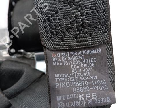 Used Front right seatbelt KIA PICANTO II (TA) 1.0 (67 hp) 32981774