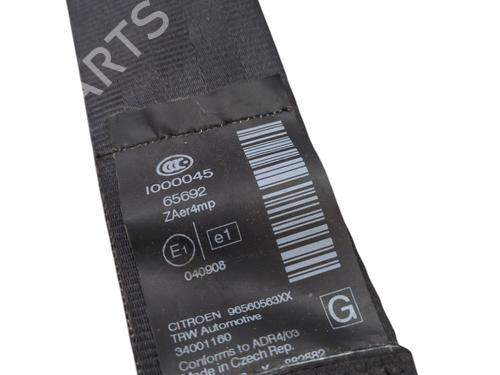 Front left seatbelt CITROËN C5 III (RD_) 1.6 HDi 110 (RD9HL0, RD9HR8, RD9HRA) | BP33200327I26 - Image 3
