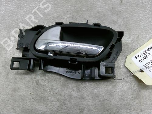 Used Front left interior door handle CITROËN C3 II (SC_) 1.6 HDi (92 hp) 25093685