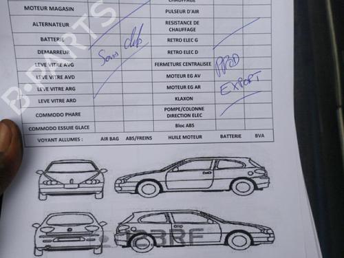 Left front fenders PEUGEOT 607 (9D, 9U)  | BP25067962C41 