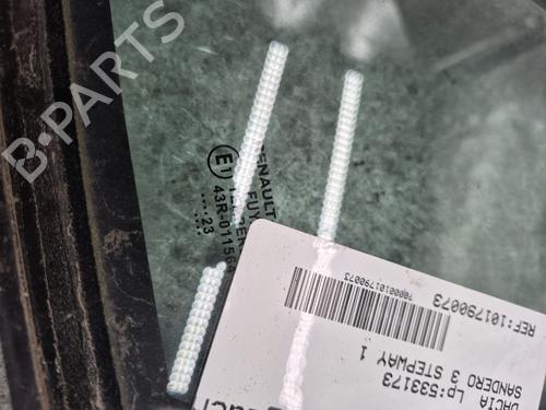 Rear left door window DACIA SANDERO III 1.0 TCe 100 ECO-G | BP28358303C20 