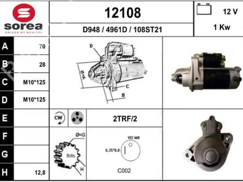 Starter SUZUKI WAGON R+ (MA) 1.3 (RB413) | BP25091204M8  - Image 6