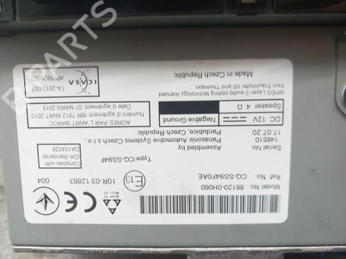 Used Radio CITROËN C1 II (PA_, PS_) 1.0 VTi 72 (72 hp) 25101237