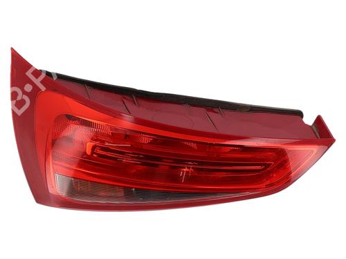 Used Left taillight Left taillight AUDI A1 Sportback (8XA, 8XF) 1.6 TDI (115 hp) 39710710 39710710