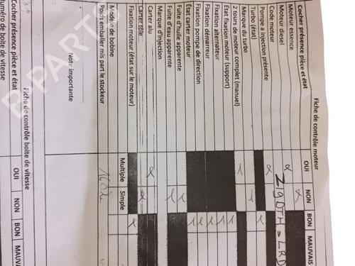 Engine SAAB 9-3 (YS3F, E79, D79, D75) 1.9 TiD | BP25103431M1 - Image 5