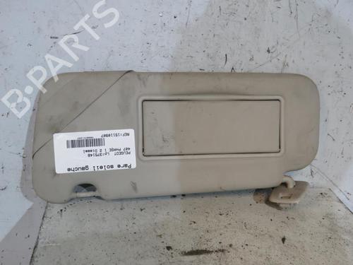 Used Left sun visor PEUGEOT 407 (6D_) [2004-2011]  25114219