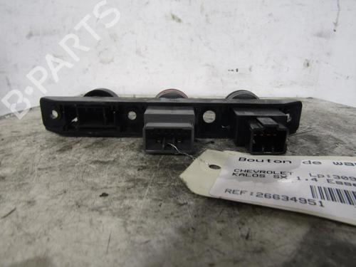 Used Warning switch Warning switch CHEVROLET AVEO / KALOS Hatchback (T200) 1.4 16V (94 hp) 25105582 25105582