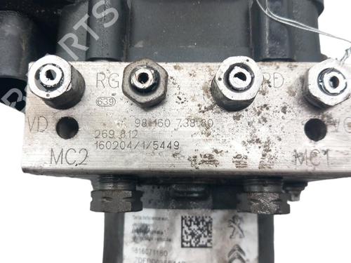 ABS pump PEUGEOT 308 SW II (LC_, LJ_, LR_, LX_, L4_) 1.6 BlueHDi 100 | BP25054367M43 