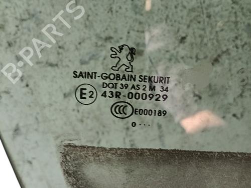 Front right door window PEUGEOT 3008 I MPV (0U_) 1.6 HDi | BP28319066C19 