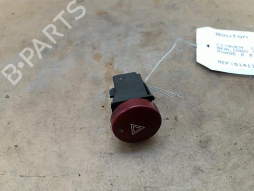 Warning switch CITROËN BERLINGO / BERLINGO FIRST MPV (MF_, GJK_, GFK_) 2.0 HDI 90 (MFRHY) | BP28840112I22 