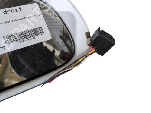 Right mirror AUDI A3 Sportback (8PA) 1.6 TDI | BP31248827C27