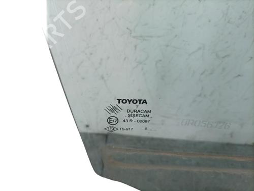 Used Front right door window TOYOTA COROLLA Verso (ZER_, ZZE12_, R1_) 2.2 D-4D (AUR10_, AUR10R) (136 hp) 25087439