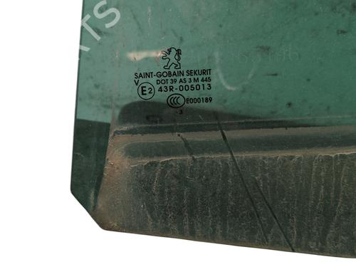 Rear left door window PEUGEOT 3008 I MPV (0U_) 2.0 HDi Hybrid4 (0URHCA) | BP25700195C20 
