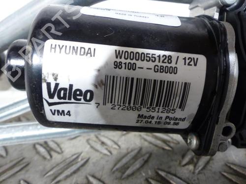 Front wiper motor HYUNDAI i20 II (GB, IB) 1.2 | BP25080203M29 