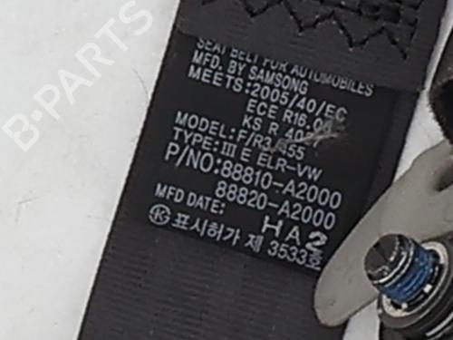 Front left seatbelt KIA CEE'D (JD) 1.6 CRDi 128 | BP40271662I26 - Image 2