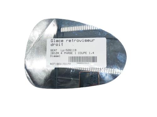 Used Right mirror glass SEAT IBIZA IV SC (6J1, 6P5) 1.4 TDI (80 hp) 25073035