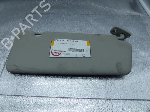 Used Right sun visor RENAULT CLIO IV (BH_) 1.5 dCi 90 (90 hp) 25108053