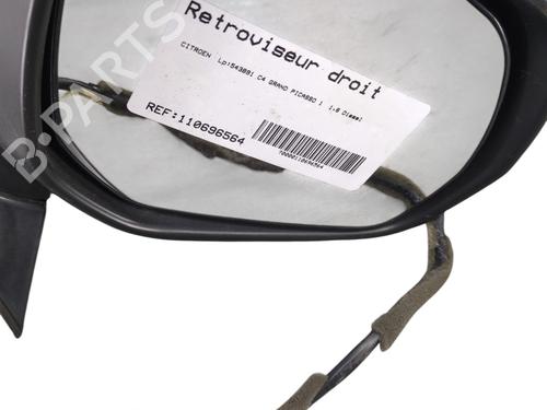 Right mirror CITROËN C4 Grand Picasso I (UA_) 1.6 HDi 110 | BP28276941C27 