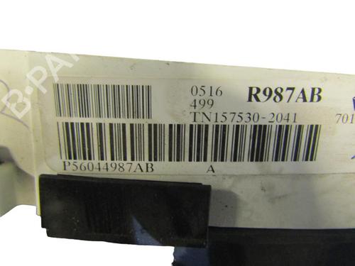 Instrument cluster CHRYSLER VOYAGER IV (RG, RS) 2.8 CRD | BP25064257C47 