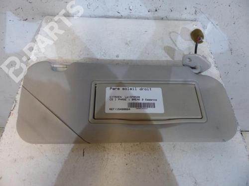 Used Right sun visor Right sun visor CITROËN C5 I (DC_) 2.0 16V (DCRFNC, DCRFNF) (136 hp) 10608035 10608035
