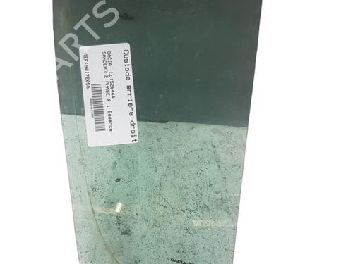 Used Rear right door window DACIA SANDERO II 1.0 SCe 75 (B8JC, B8JD, B8NC) (73 hp) 29137073