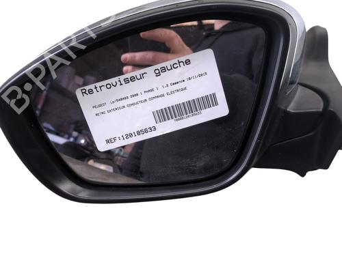 Left mirror PEUGEOT 2008 I (CU_) 1.2 THP 110 / PureTech 110 | BP32115254C26