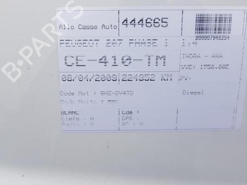 Climate control PEUGEOT 207 Hatchback Van (WA_, WC_) 1.4 HDi | BP25065182I5 - Image 8