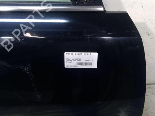 Used Right front door Right front door OPEL ZAFIRA / ZAFIRA FAMILY B (A05) 1.9 CDTI (M75) (150 hp) 25089605 25089605