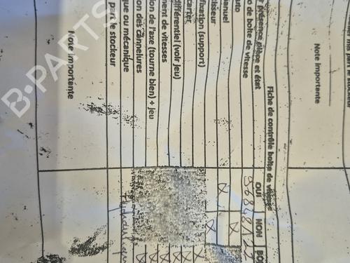 Gearbox PEUGEOT 208 I (CA_, CC_) 1.2 VTI 82 | BP27293644M3 