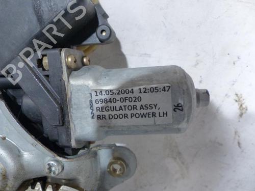 Used Rear left window mechanism Rear left window mechanism TOYOTA COROLLA Verso (ZER_, ZZE12_, R1_) 2.0 D-4D (CUR10_, CUR10R) (116 hp) 25064925 25064925