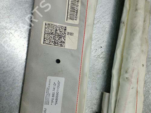 Used Left curtain airbag SEAT LEON (1P1) [2005-2013]  25078187