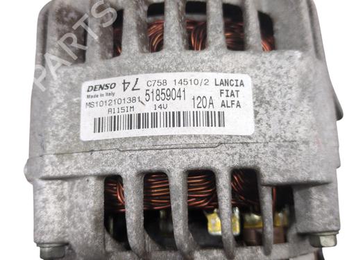 Used Alternator FIAT 500 (312_) 1.2 (312AXA1A) (69 hp) 30298974