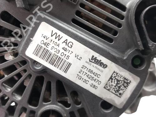 Alternator VW GOLF VII (5G1, BQ1, BE1, BE2) 1.5 TSI | BP25087867M7 