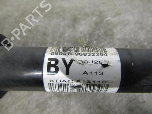 Right front driveshaft CHEVROLET AVEO / KALOS Saloon (T250, T255)  | BP25069739M39 