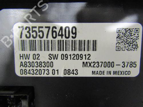 Used Climate control FIAT 500 (312_) 0.9 (312AXG1A, 312.AXG11) (86 hp) 25085603