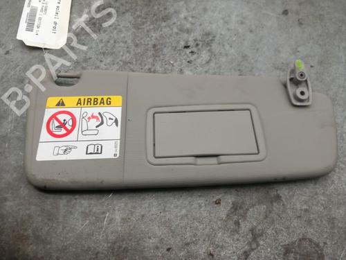 Used Right sun visor OPEL MERIVA B MPV (S10) 1.4 (75) (120 hp) 25060225
