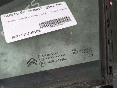 Venstre foran trekantet rude CITROËN C4 II (NC_) 1.6 HDi 110 (112 hp) 31993798