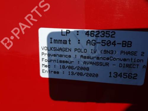 Tailgate VW POLO (9N_, 9A_) 1.2 | BP25111448C6 
