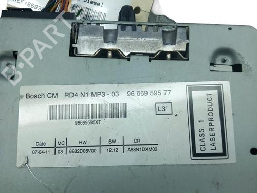 Radio PEUGEOT 5008 (0U_, 0E_) 1.6 HDi | BP25103170E6 