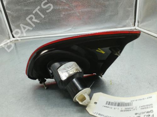 Used Left tailgate light Left tailgate light NISSAN QASHQAI I (J10, NJ10) 1.5 dCi (106 hp) 25104474 25104474
