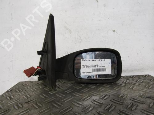 Used Right mirror PEUGEOT 406 Break (8E/F) 2.0 HDI 110 (109 hp) 25114281