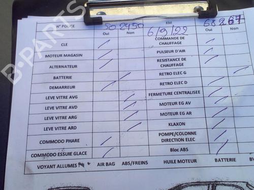 Instrument cluster PEUGEOT 208 I (CA_, CC_) 1.2 VTI 82 | BP25103731C47 