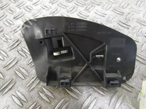 Used Rear right interior door handle Rear right interior door handle OPEL CORSA C (X01) 1.2 Twinport (F08, F68) (80 hp) 25091691 25091691