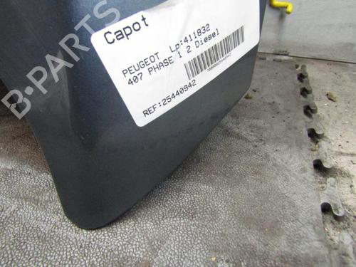 Hood PEUGEOT 407 (6D_) 2.0 HDi 135 (6DRHRH, 6DRHRE, 6DRHRG, 6DRHRJ) | BP25090303C1 