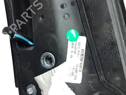 Left mirror VW POLO V (6R1, 6C1) 1.2 | BP25102760C26 