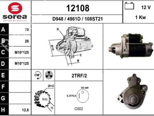 Starter SUZUKI SWIFT III (MZ, EZ) 1.3 (RS413, ZC11S) | BP25093435M8 