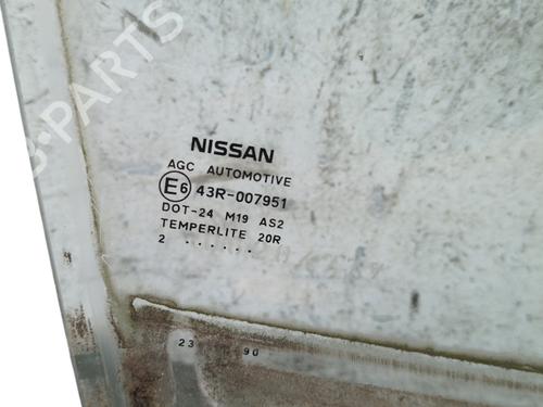 Front right door window NISSAN JUKE (F15) 1.5 dCi | BP30443729C19