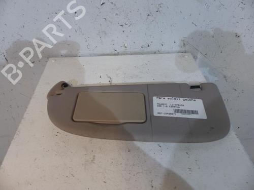 Used Left sun visor PEUGEOT 206 Hatchback (2A/C) [1998-2012]  25110196