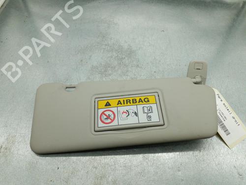 Used Right sun visor Right sun visor RENAULT TWINGO III (BCM_, BCA_) 1.0 SCe 70 (71 hp) 25089407 25089407